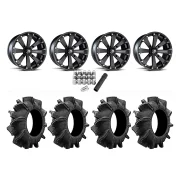 Assassinator Mud Tires 32x8-14 on MSA M20 Kore Wheels